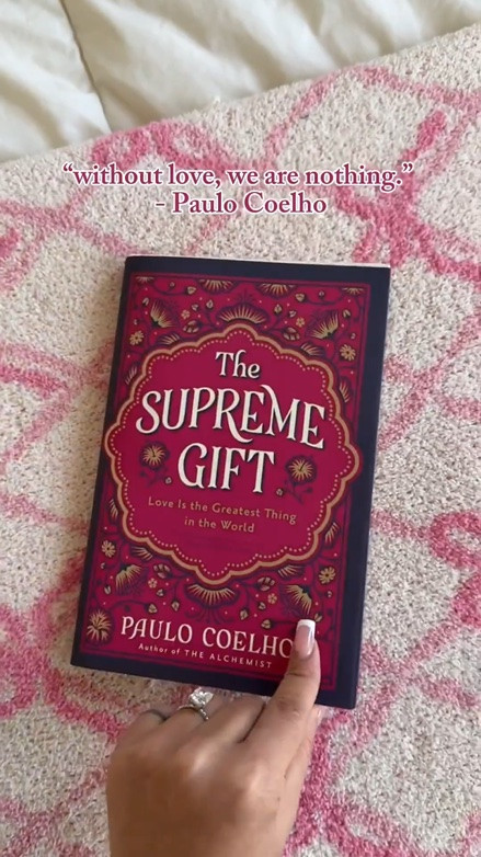 The Supreme Gift by Paulo Coelho is all about love!!

#LTKselfcare #LTKmorningroutine #LTKdayinmylife