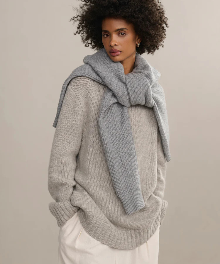 Cashmere Amelia Crewneck | Jenni Kayne