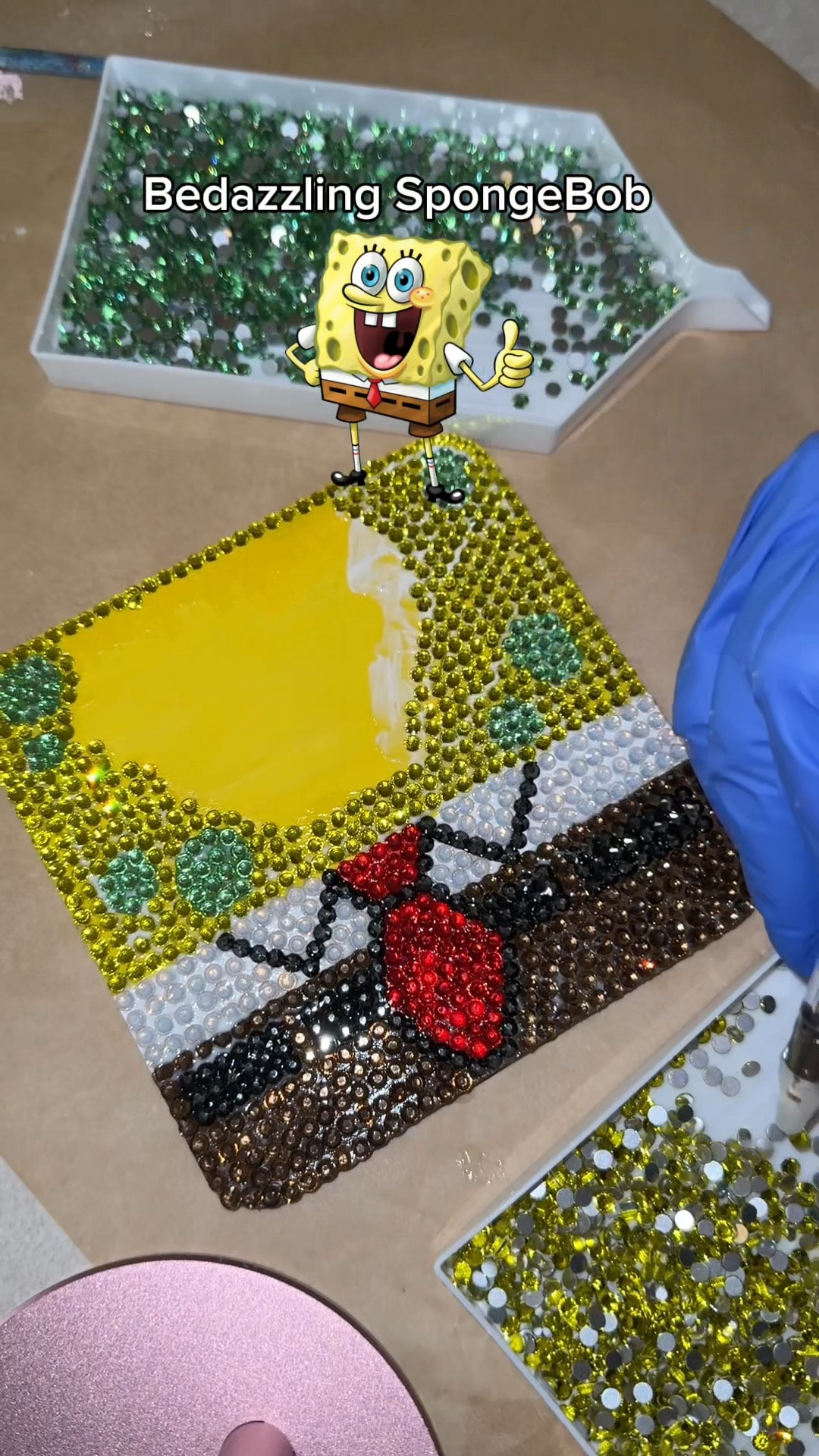 Bedazzling SpongeBob ✨

#LTKU #LTKdayinmylife #LTKHome