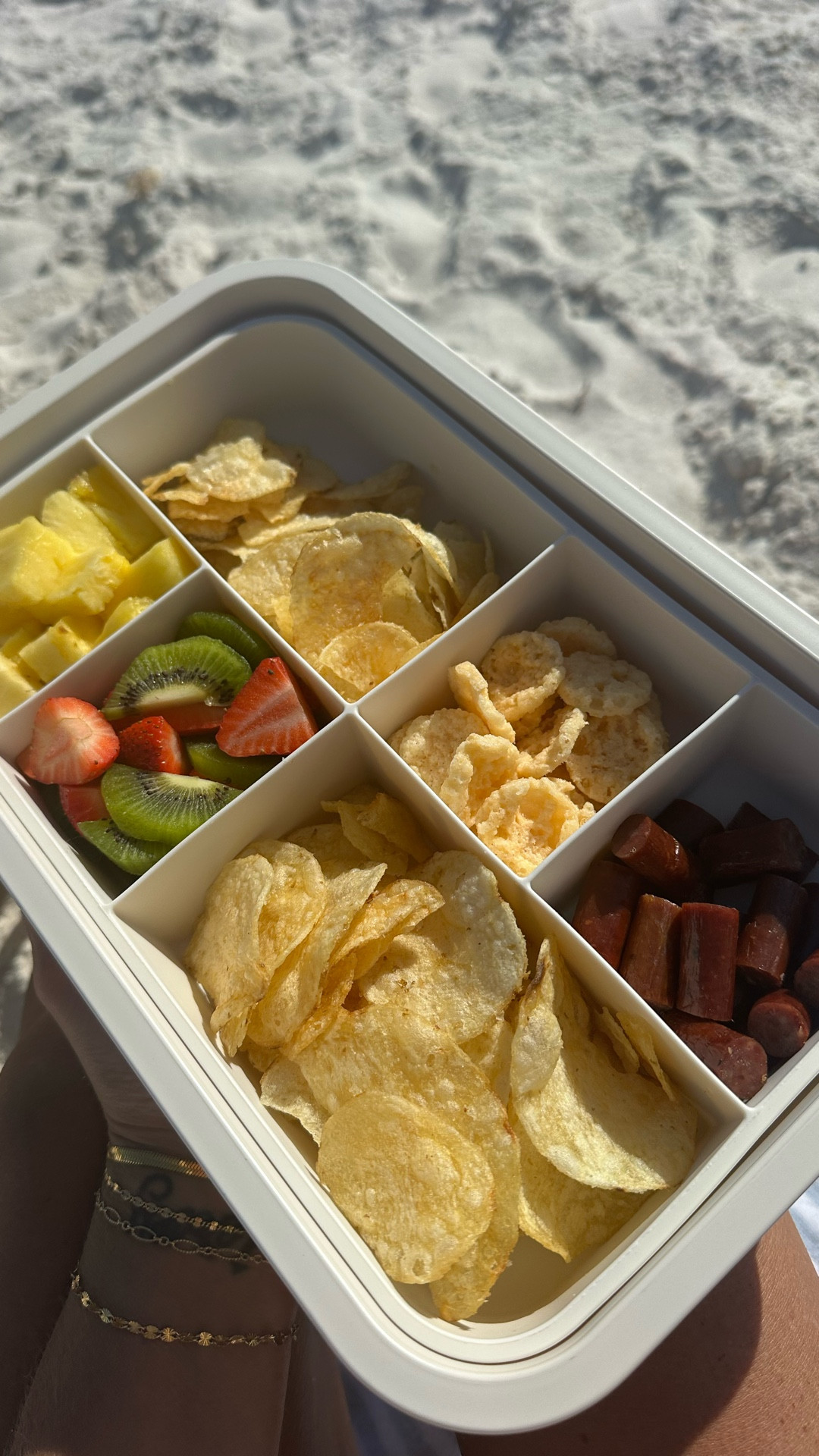 A summer must have!! This snackle box is the favorite I’ve tried. The removable insert makes it so much easier to clean and it fully seals shut  

#LTKdayinmylife #LTKHome #LTKmomlife
