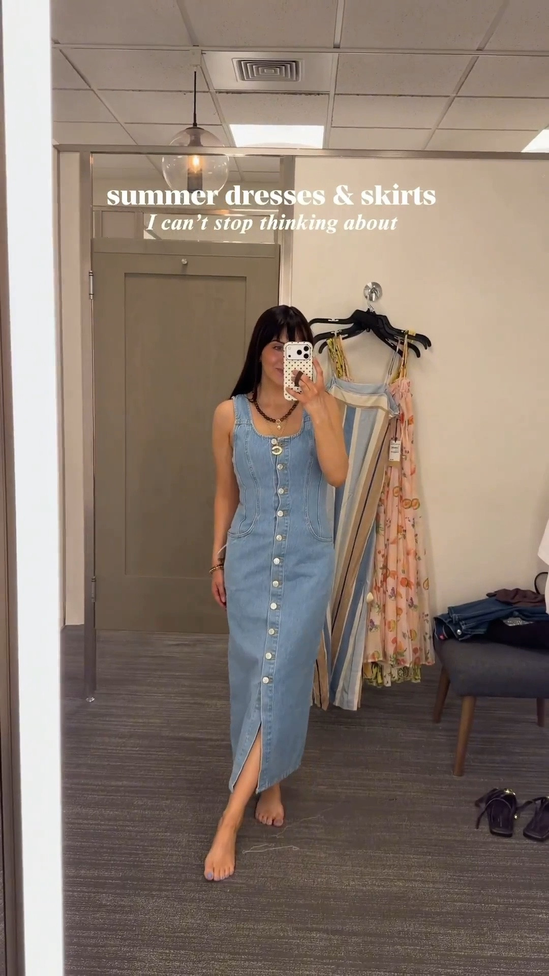 Love all of these summer dresses + skirts! & all are petite friendly!!! 

Size up in the first denim dress; wearing s or 2 in everything else (all tts)

#LTKSeasonal #LTKootd #LTKgrwm
