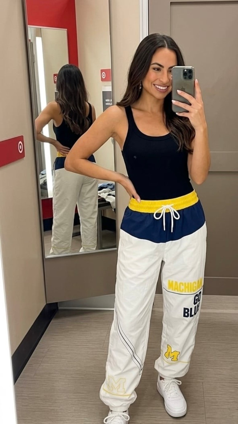 Michigan game day outfit 💙💛🏈 Target has the cutest Michigan Wolverines apparel right now! Sharing affordable Michigan game day outfits, tailgate outfit ideas, Michigan football apparel, and easy college football looks for football season.

#MichiganGameDay #MichiganWolverines #MichiganFootball #GoBlue #MichiganApparel #MichiganOutfit #GameDayOutfit #CollegeGameDay #CollegeFootballOutfit #TailgateOutfit #FootballOutfit #TargetFinds #TargetStyle #GameDayStyle #LTKFinds #LTKStyle
 

 