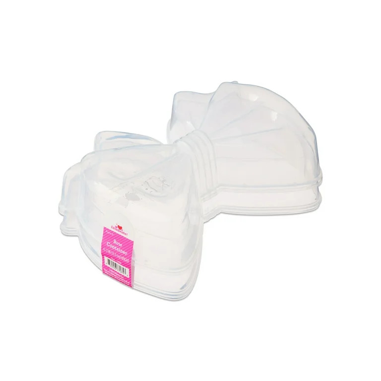 Bow Container, Clear, 9", Valentine's Day by Way To Celebrate | Walmart (US)