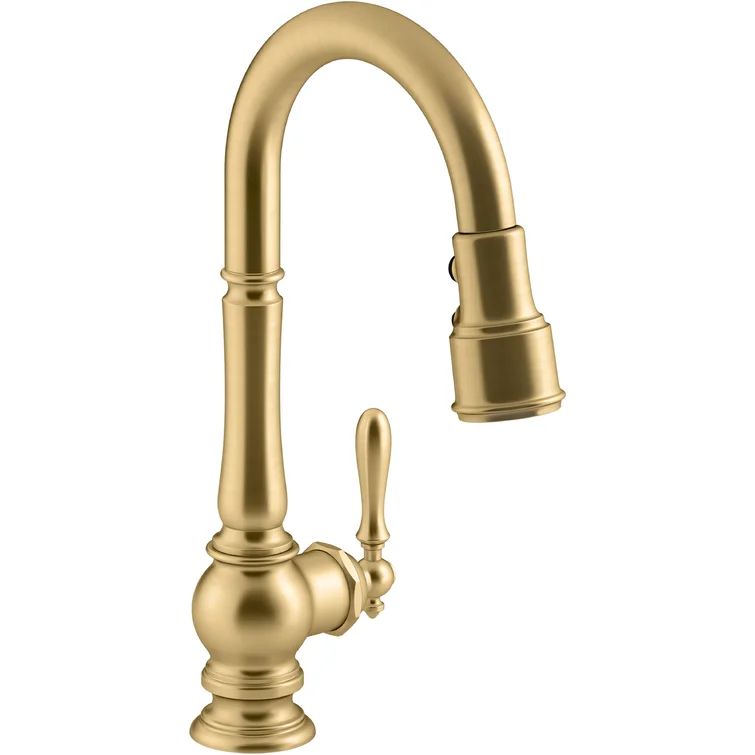 99261-2MB Artifacts® Pull Down Bar Faucet with Accessories | Wayfair Professional