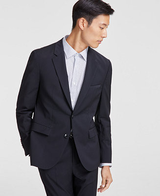 Men's Modern-Fit Solid Wool-Blend Suit Jacket - CLOSE OUT! | Macy's