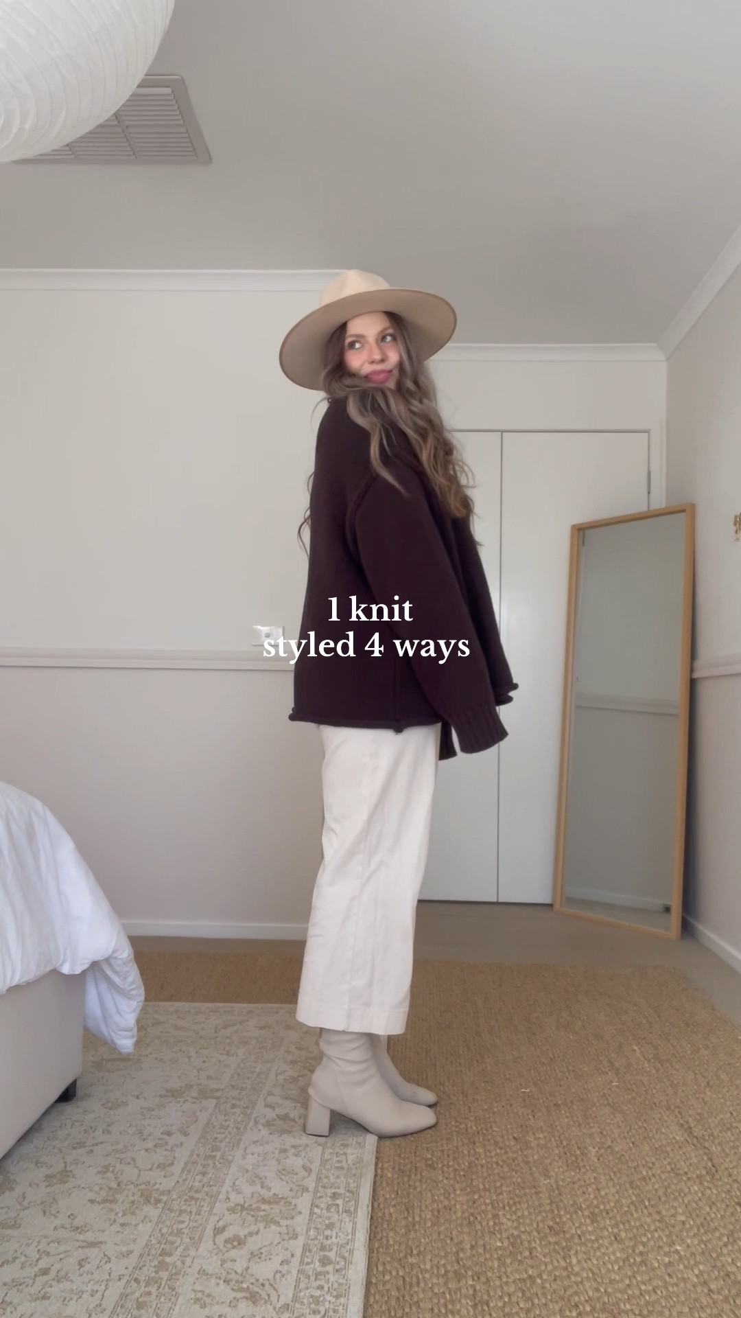 1 knit, styled 4 ways 🤍

#LTKmidsize #LTKstyletip #LTKwinter