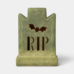 Small Terra Cotta Tombstone Decorative Sculpture - Hyde and EEK! Boutique\u2122 Moss Green | Target