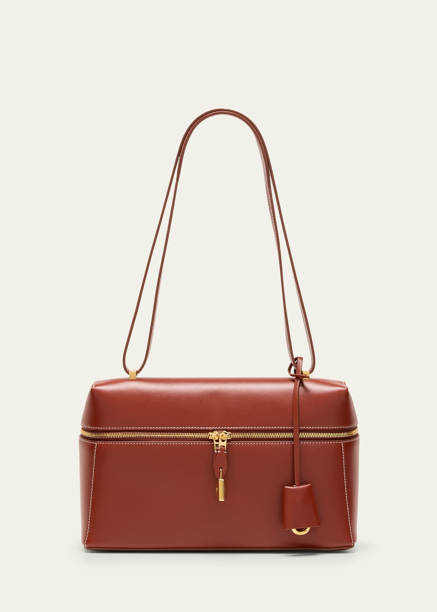 Loro Piana Extra Bag L27 Leather Saddle Bag | Bergdorf Goodman