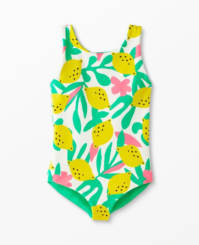 Reversible One Piece Swimsuit | Hanna Andersson