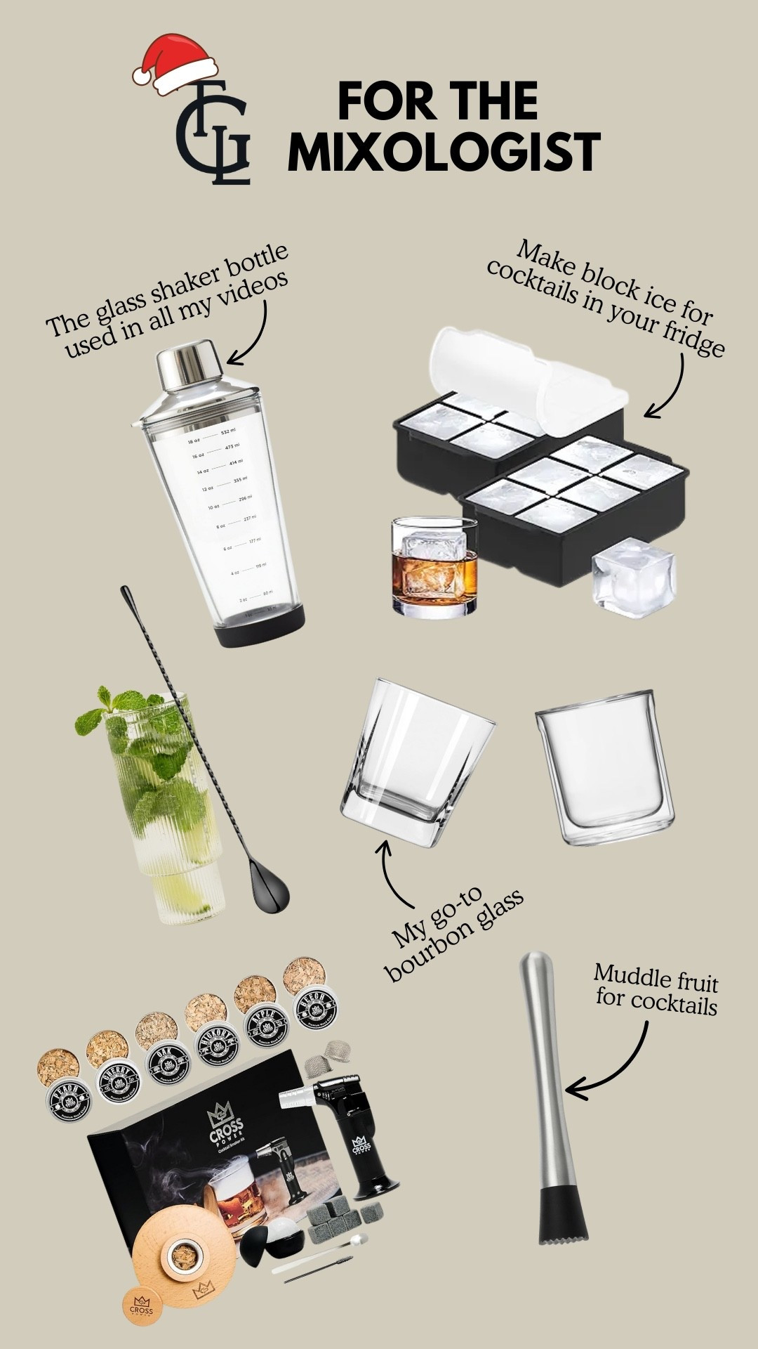The best Christmas gift ideas for cocktail lovers, mixologists, and bourbon enthusiasts 

#LTKGiftGuide #LTKHome #LTKHoliday