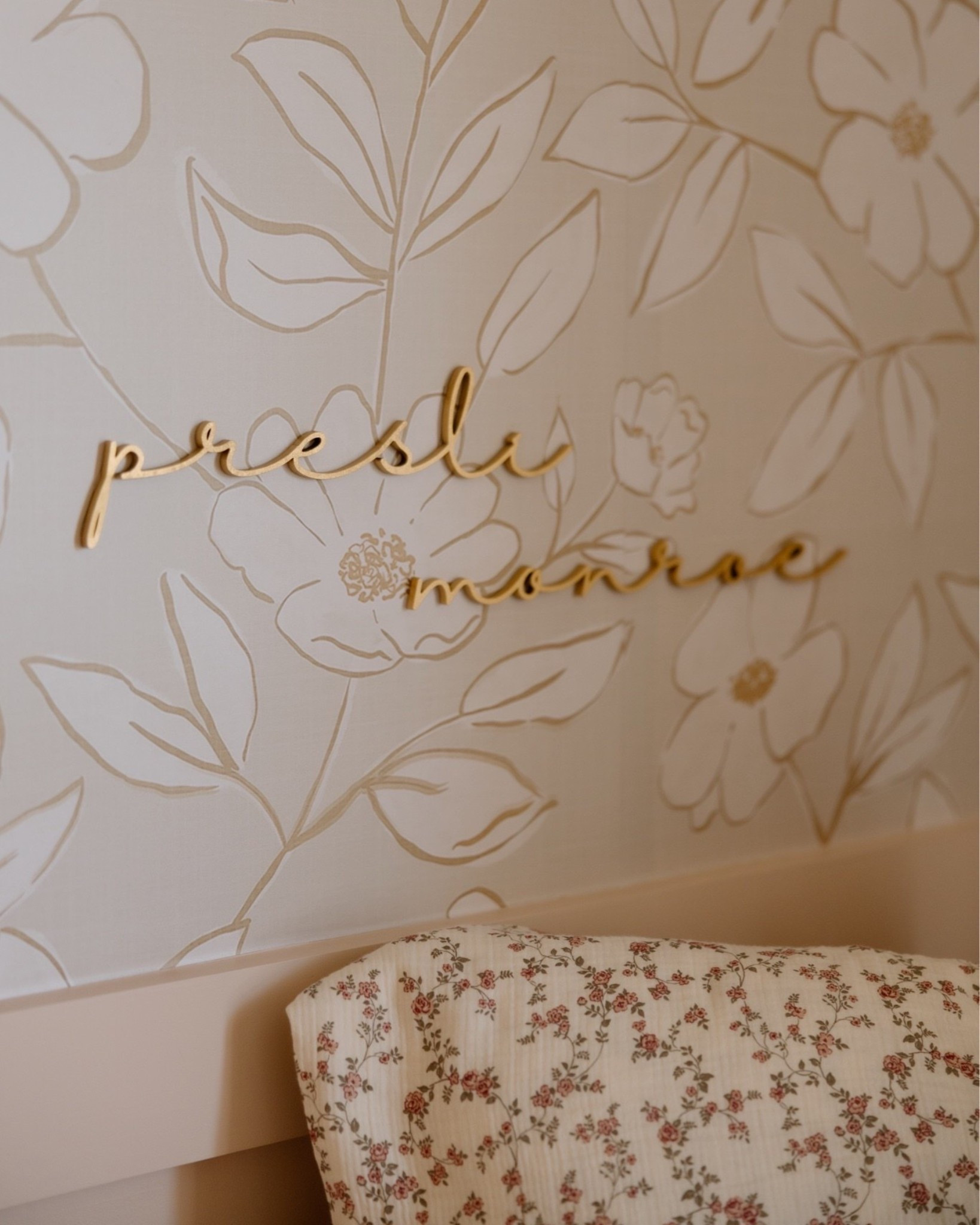 Nursery name sign 🎀✨🧸

#LTKHome #LTKKids #LTKBaby