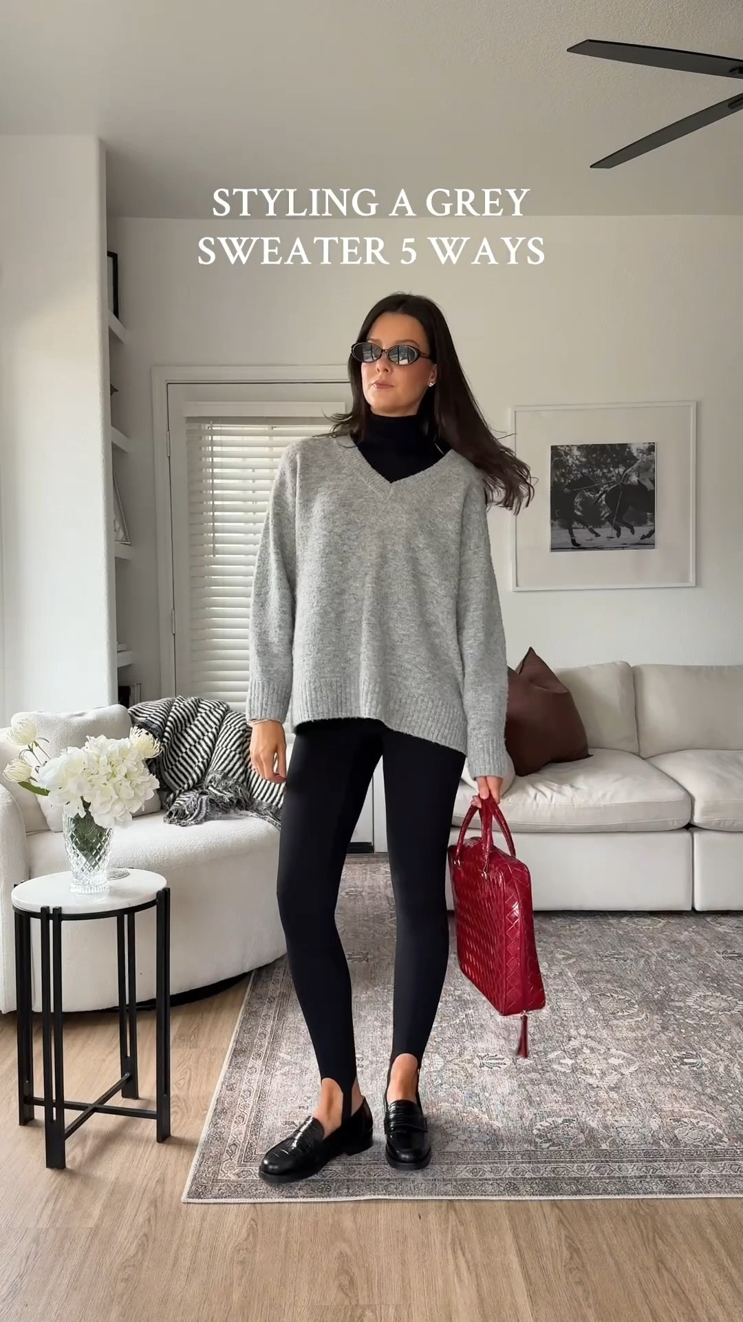 Styling a grey sweater for winter! I’m 5’7” and wear a 25 reg in jeans, small at Aritzia and XS in most other brands like Abercrombie! The grey sweater is size XS! 

#LTKootd #LTKSeasonal #LTKFindsUnder100