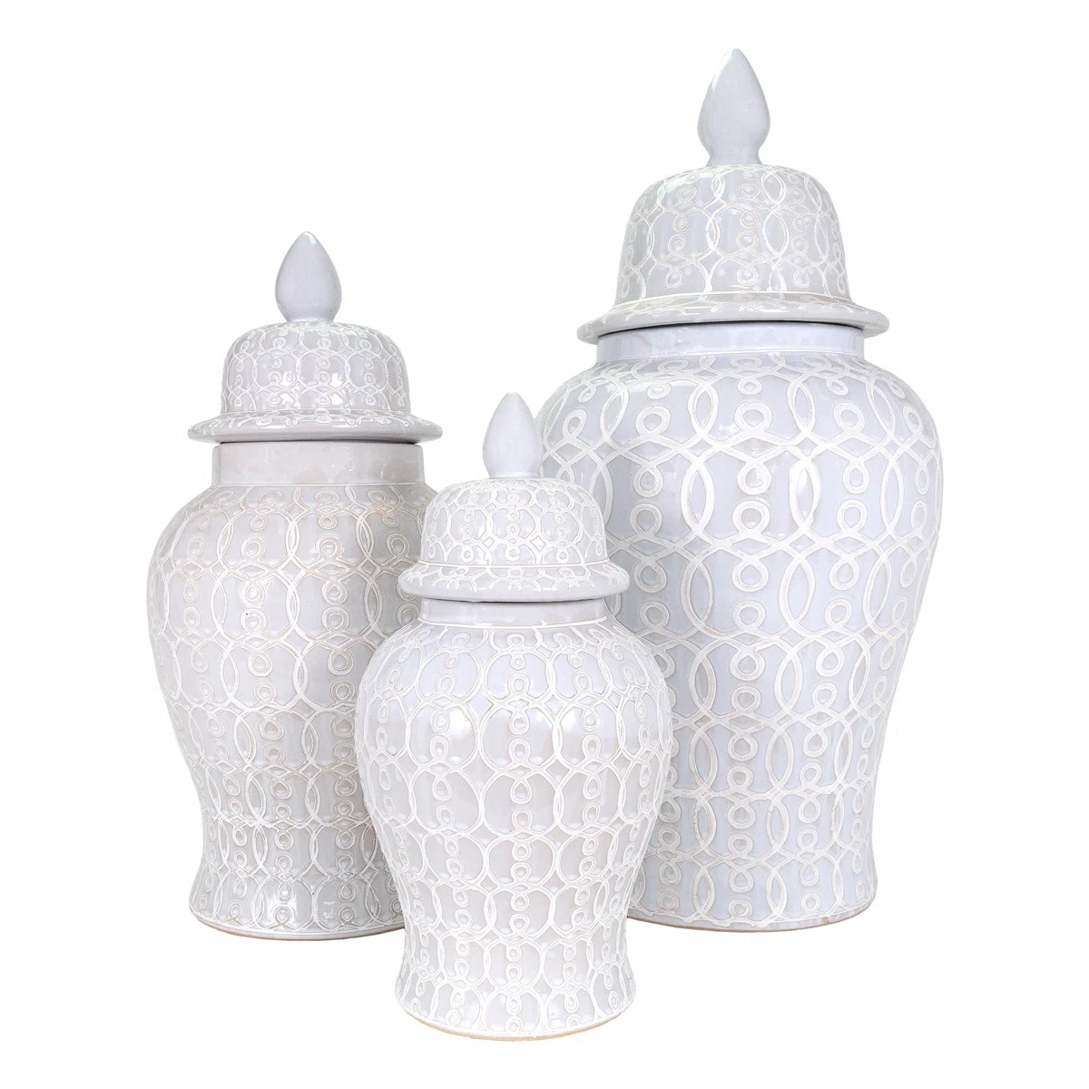 Marchan Ceramic Decorative Urns & Jars | Wayfair North America