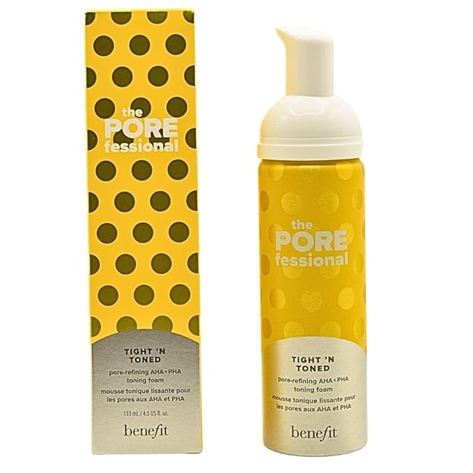 Benefit The Porefessional Tight 'N Toned Pore-Refining Aha+Pha Toning Foam 4.5 Ounce | Amazon (US)