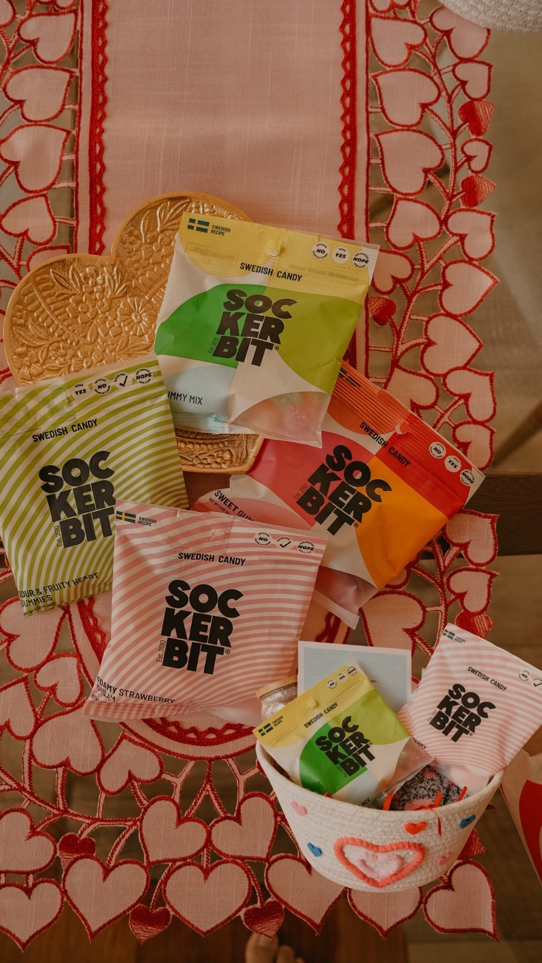 #ad Candy I feel good about adding to the kids Valentine’s Day baskets 👉Sockerbit Swedish Candy! Made with clean ingredients. 

#targetpartner #joyisanutrient
#sockerbitswedishcandies #ingredientsyoucantrust 

#LTKValentine #LTKmomlife #LTKKids