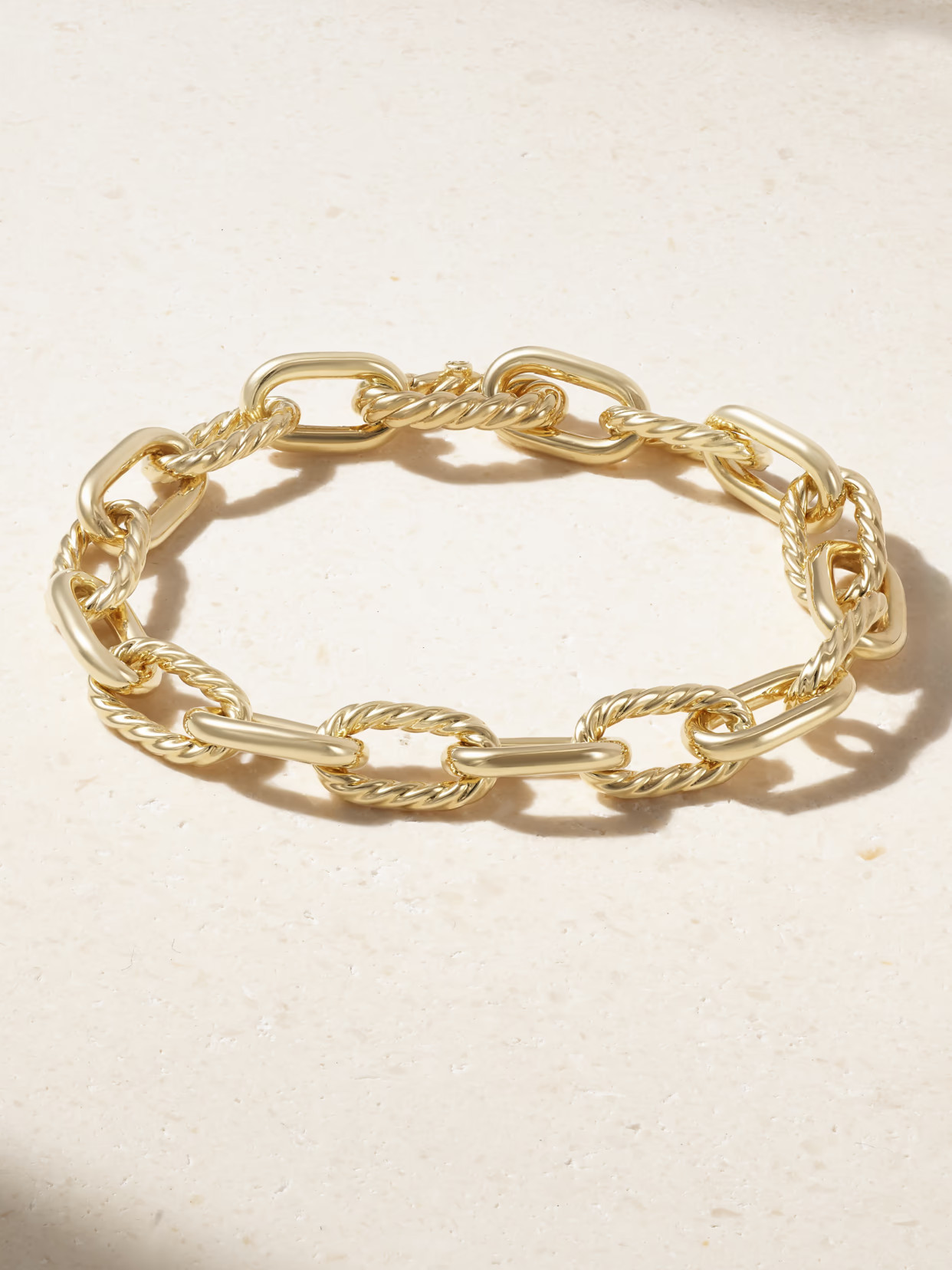 David Yurman - Dy Madison 18-karat Gold Bracelet - M | NET-A-PORTER (US)