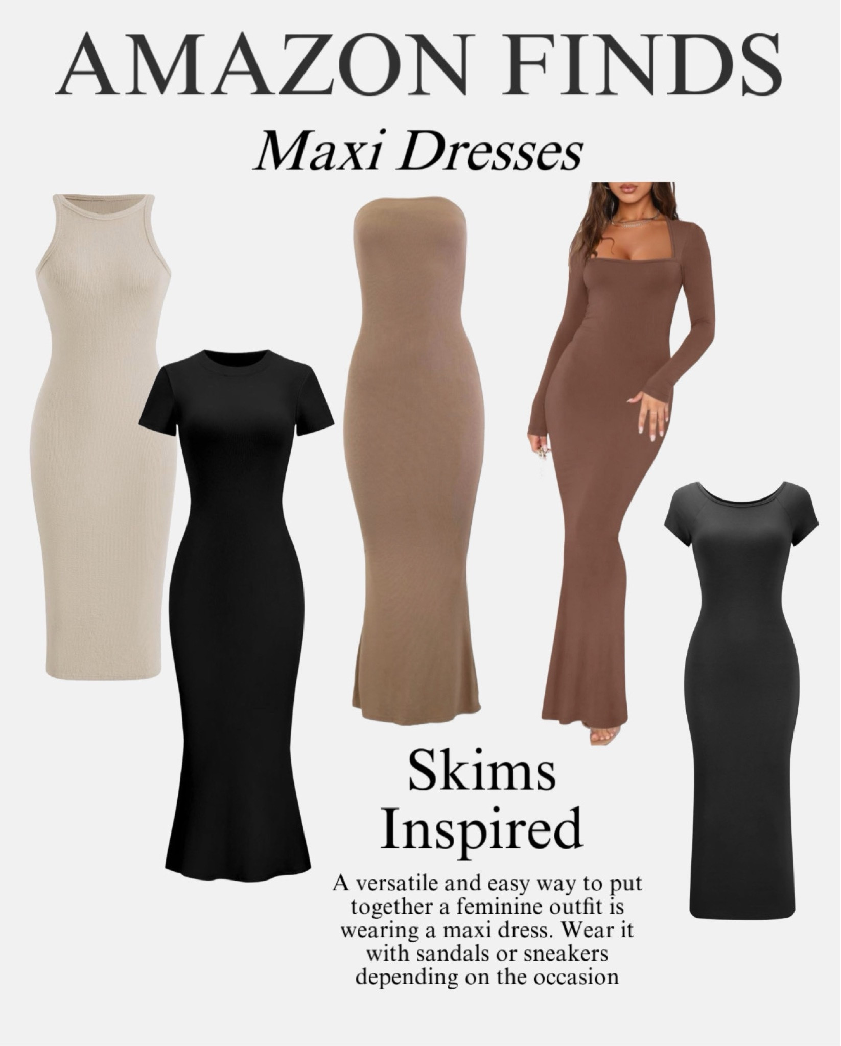 Amazon Skims dress, amazon skims inspired dupes, amazon clothing, skims, amazon fashion, affordable fashion, maxi dress , maxi dresses , spring dress, summer dress , fall dress, skims maxi dress , skims dress amazon , amazon dress skims, skims inspired. 

#LTKstyletip #LTKfindsunder100 #LTKfindsunder50