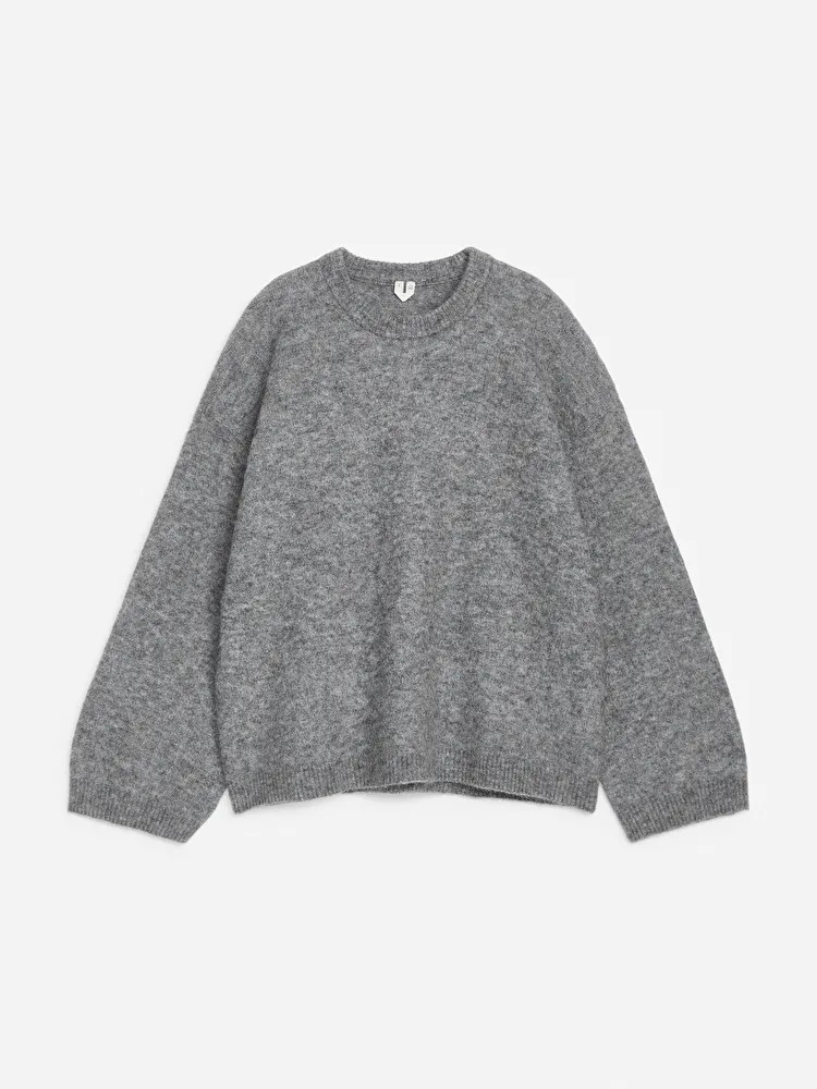 Alpaca-Wool Blend Jumper | Arket UK