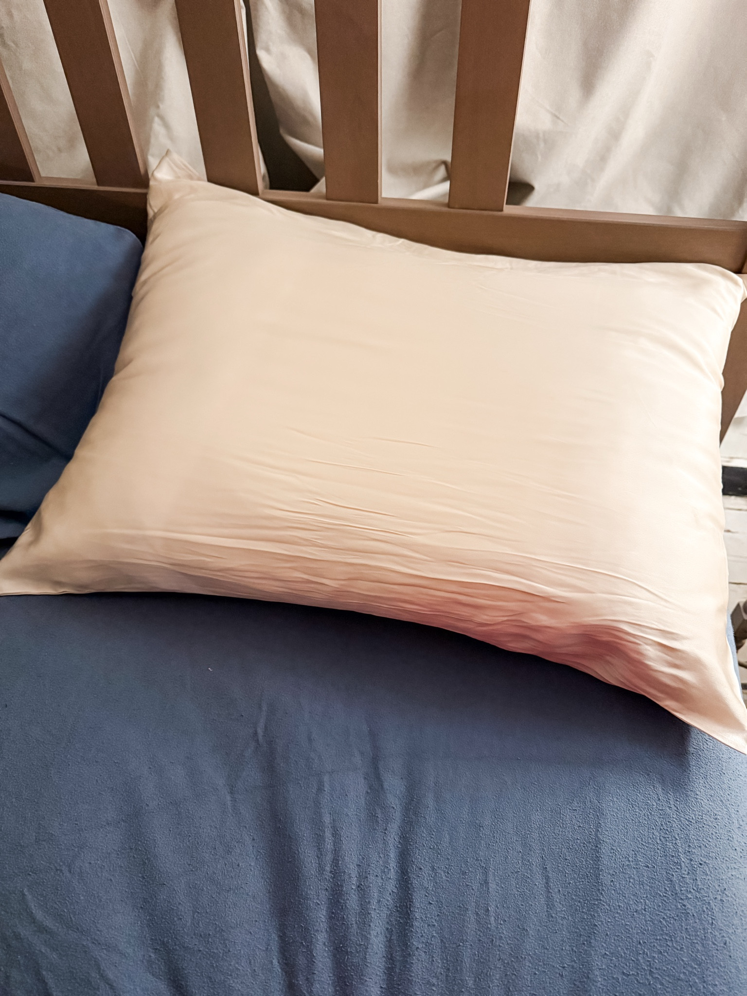 To add to the life-changing pillow update, I am also now using a silk pillowcase (don’t be fooled by the “satin” ones - they are not nearly as soft and luxurious!)

#LTKmorningroutine #LTKHome #LTKselfcare