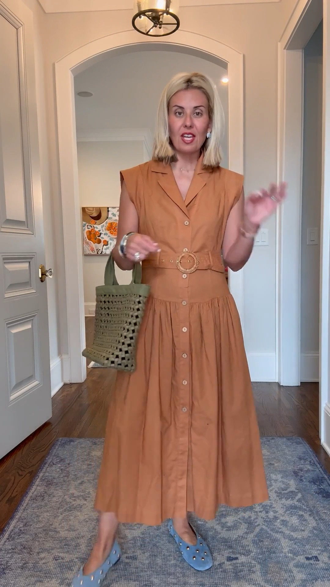 Obsessed with this color and silhouette!! I’m in size small and 7 flats (sized 1 down). 

*code Catherine20 at Allie + Bess

#LTKdayinmylife #LTKootd #LTKmomlife