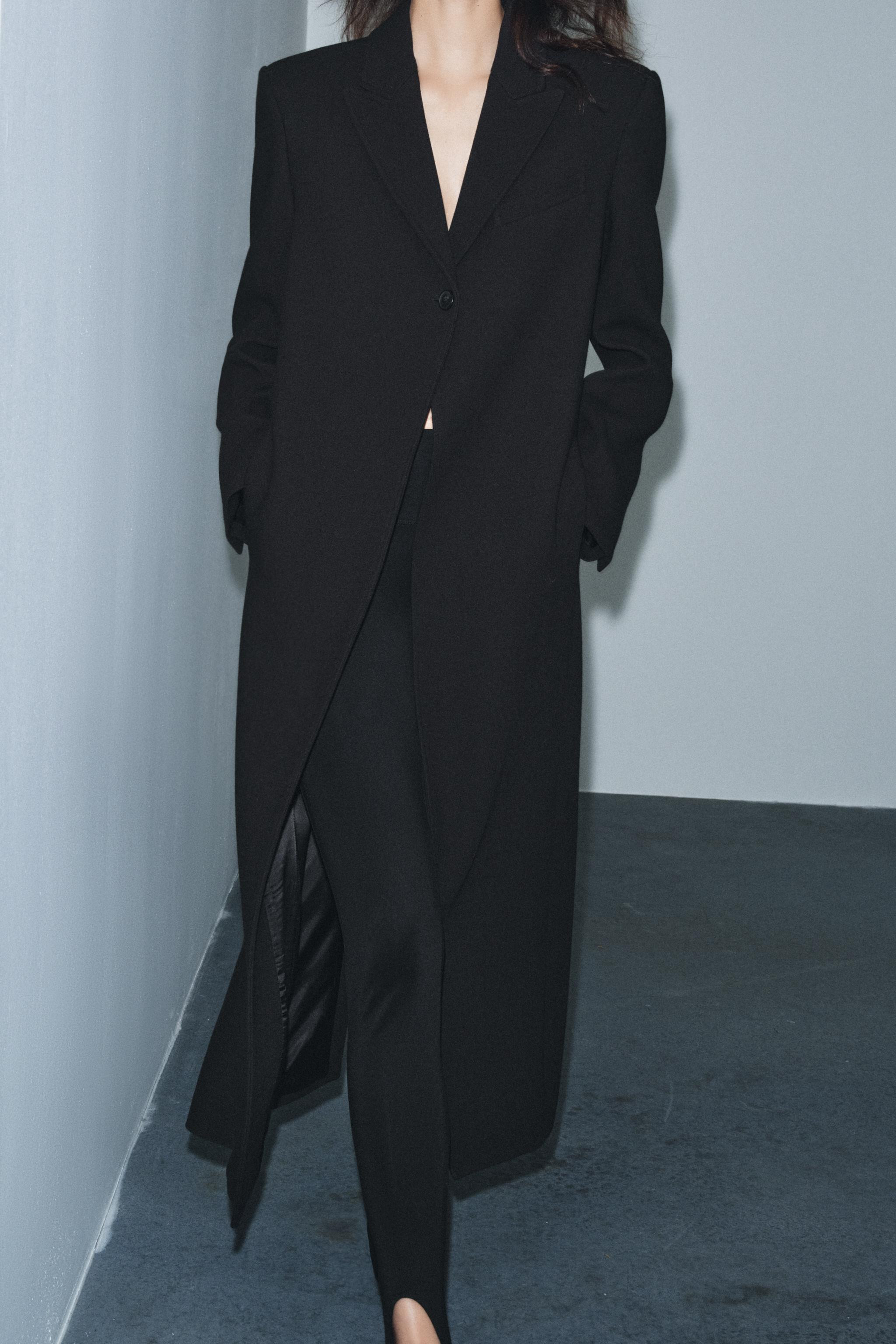 ZW COLLECTION TAILORED BUTTON COAT | Zara US