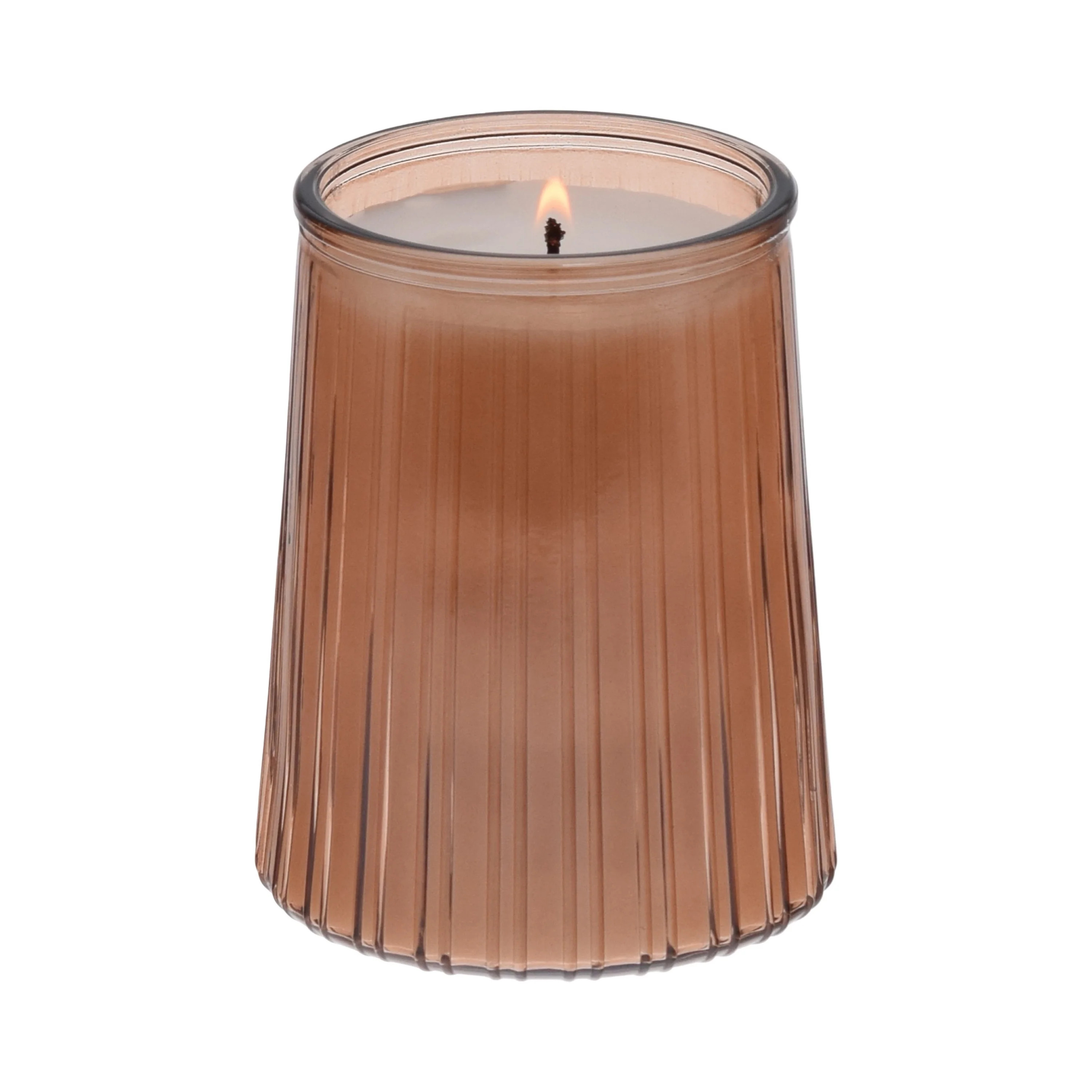 Better Homes & Gardens Farm Apple Pumpkin Scented 1-Wick 16.1oz Ribbed Jar Candle | Walmart (US)