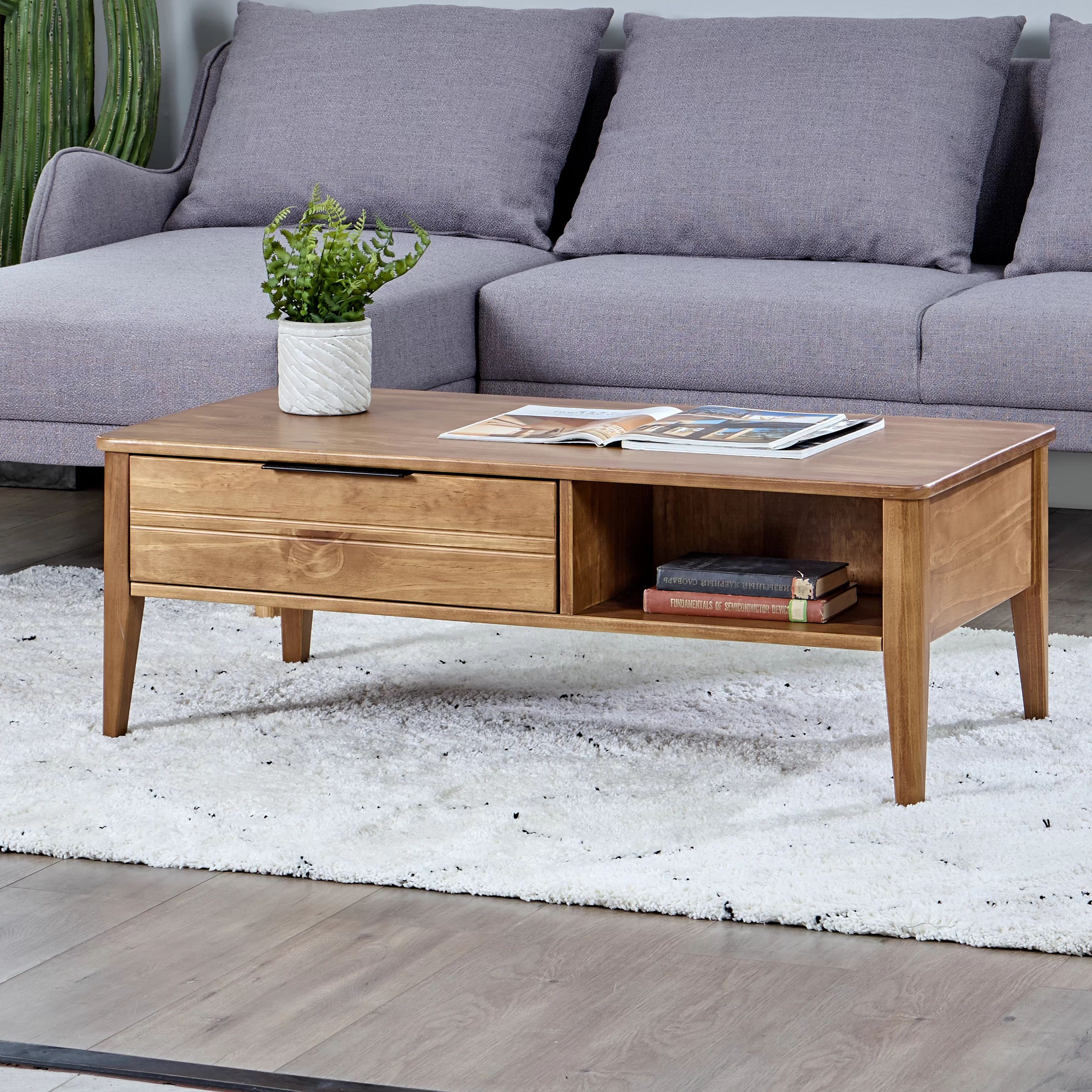 George Oliver Orosco Solid Wood Coffee Table & Reviews | Wayfair | Wayfair North America