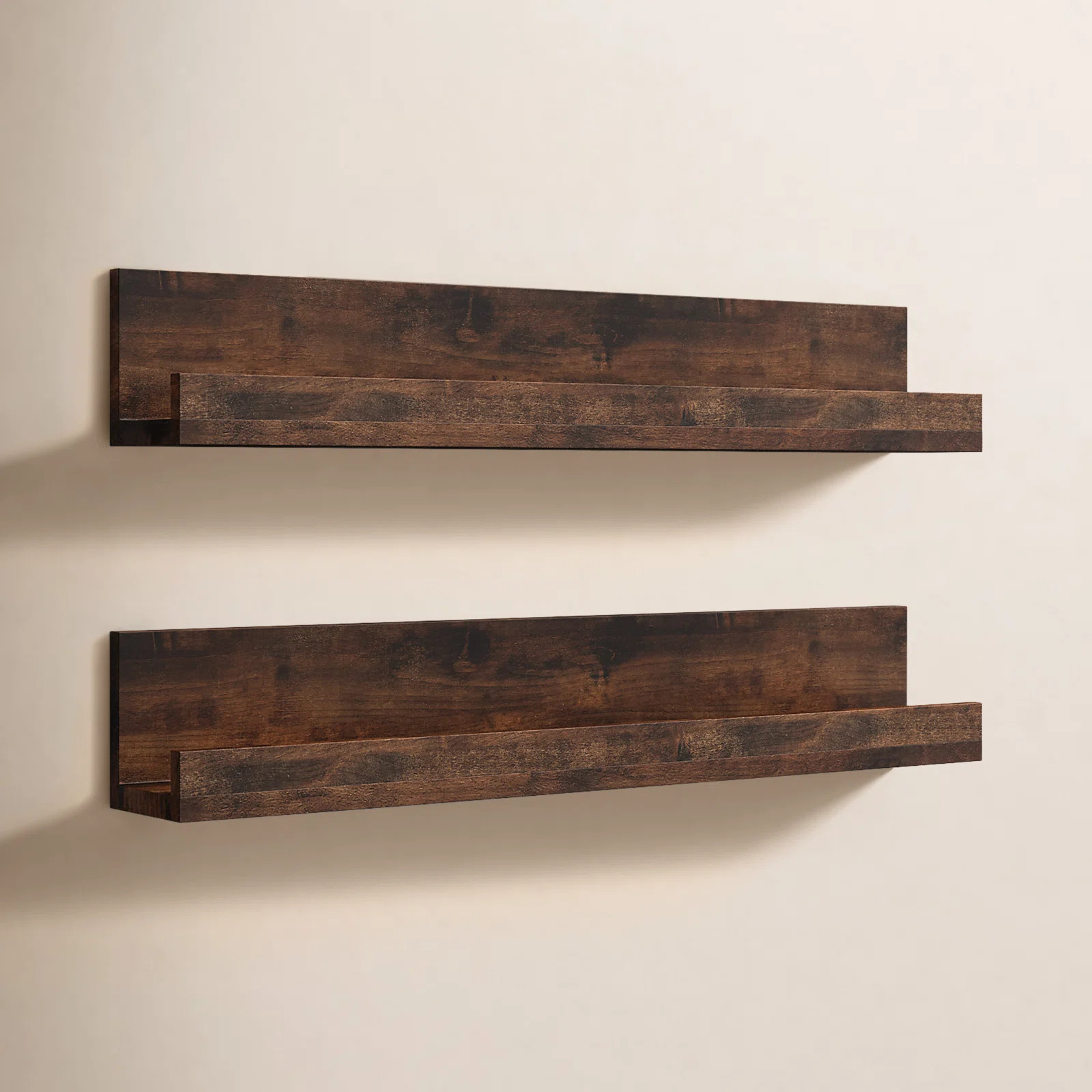 Birch Lane™ Dominique Alder Solid Wood Floating Shelf & Reviews - Wayfair Canada | Wayfair North America