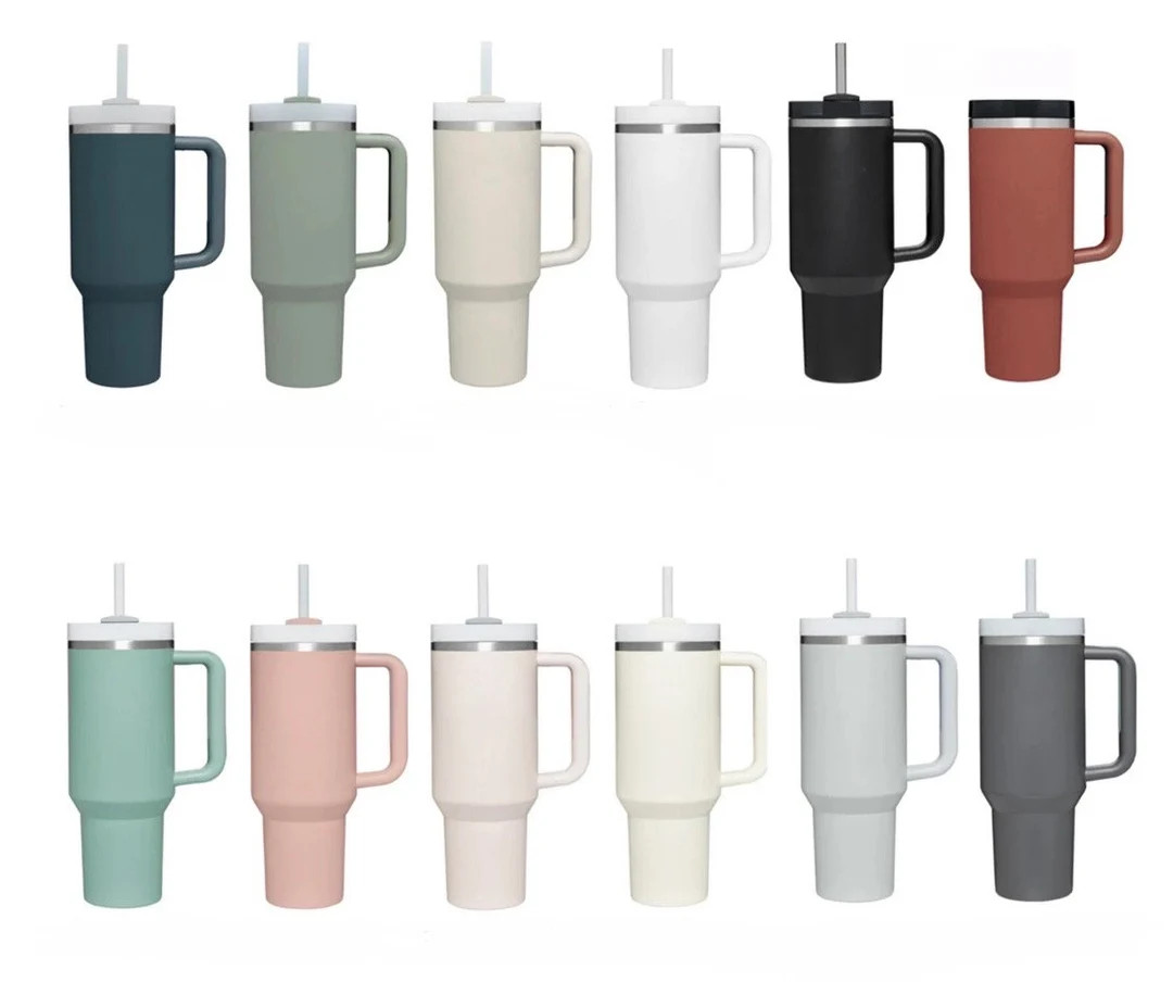 40 Oz Stanley Cup Dupe New Stanley Dupe Tumbler With Lid - Etsy | Etsy (US)