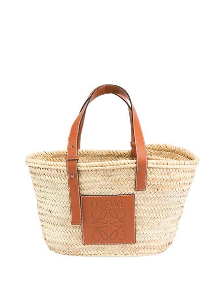 Loewe Basket Small Palm Tote Bag | Neiman Marcus