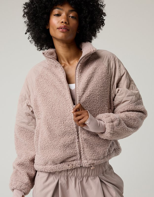 OFFLINE By Aerie Fluff Love Full Zip Jacket | Aerie