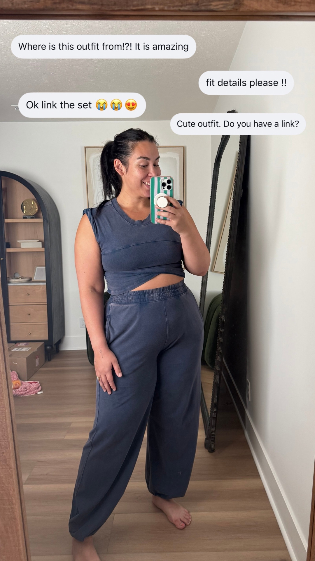 Size xl
Matching set

#LTKootd #LTKgrwm #LTKMidsize