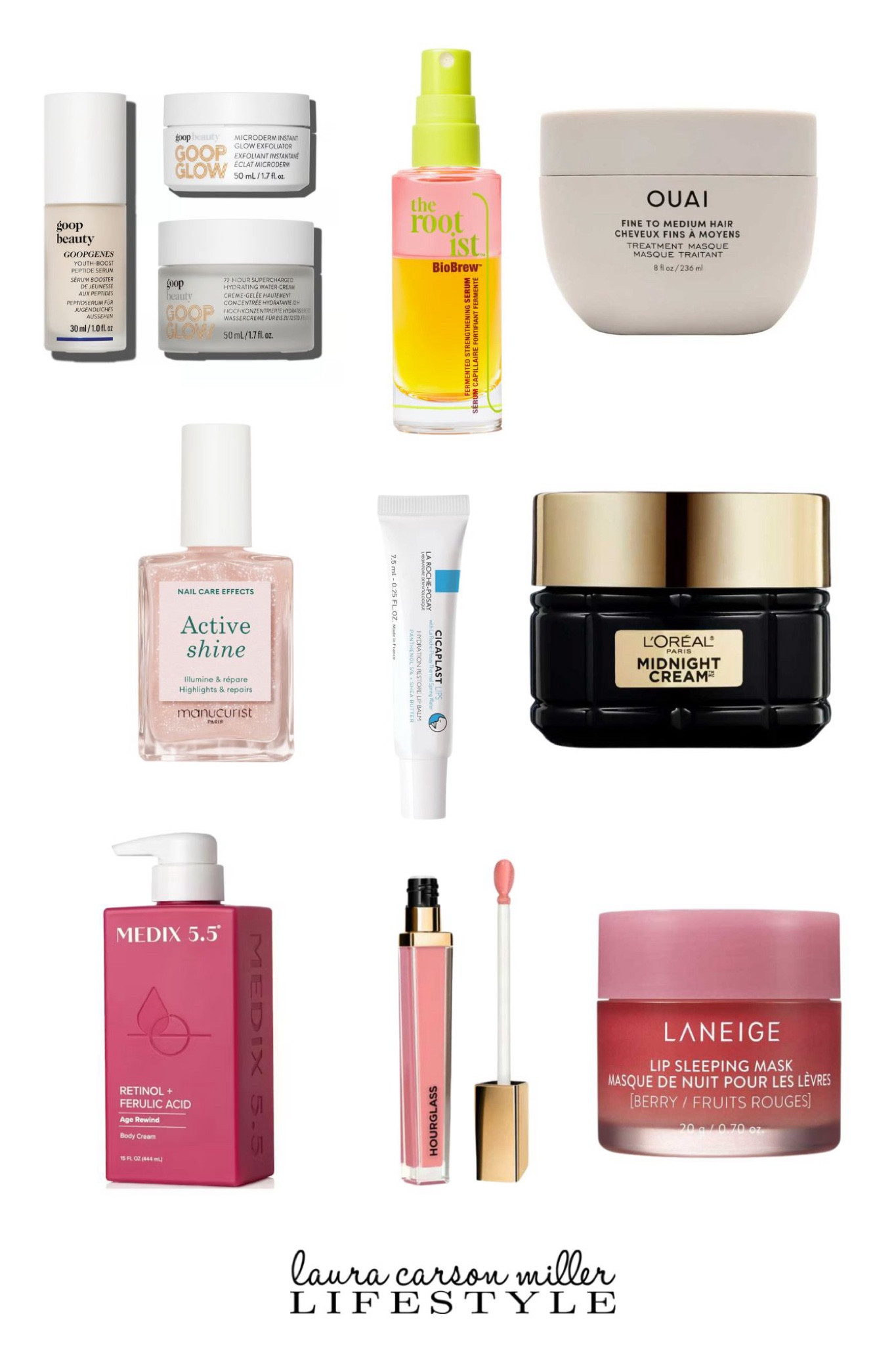 A round up of fantastic beauty finds with great ratings from real users. Gifts for her, beauty gifts, retinol body lotion, night cream, nail polish, lip gloss, lip mask, lip treatment, skincare trio, skin serum, hair masque, LCM lifestyle 

#LTKGiftGuide #LTKFindsUnder50 #LTKBeauty