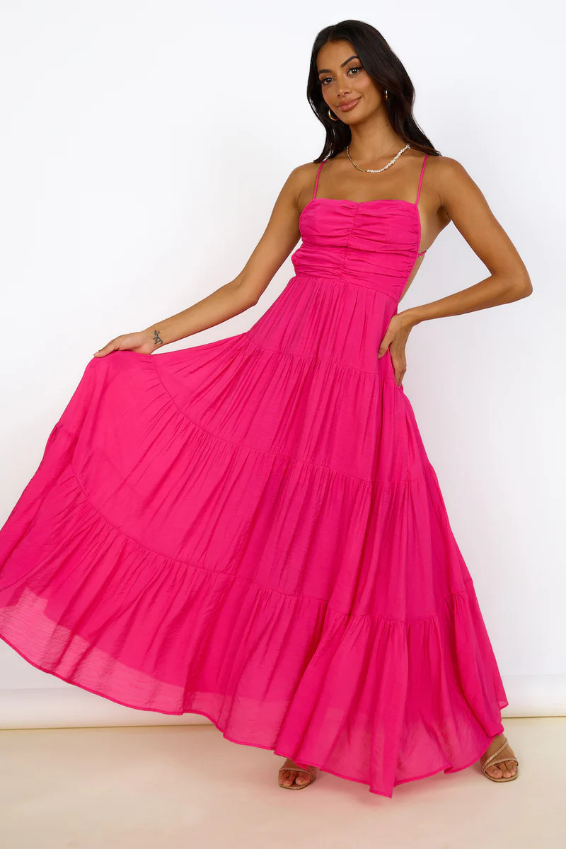 Brooklyn Baby Maxi Dress Pink | Fortunate One