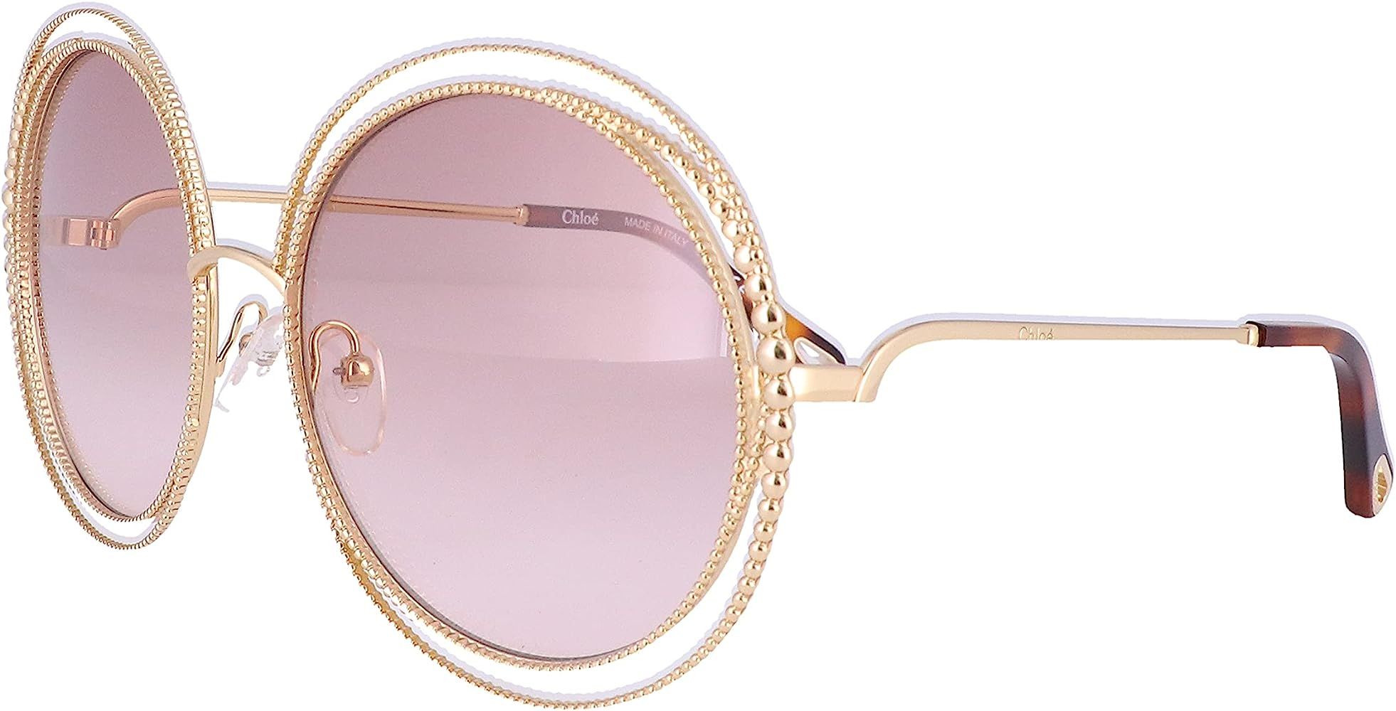 Chloe Women's Carlina Spherical Sunglasses | Amazon (US)