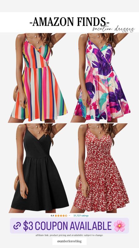How cute are these dresses!? They would be perfect for a beach vacation! 

#LTKSeasonal #LTKsalealert #LTKstyletip