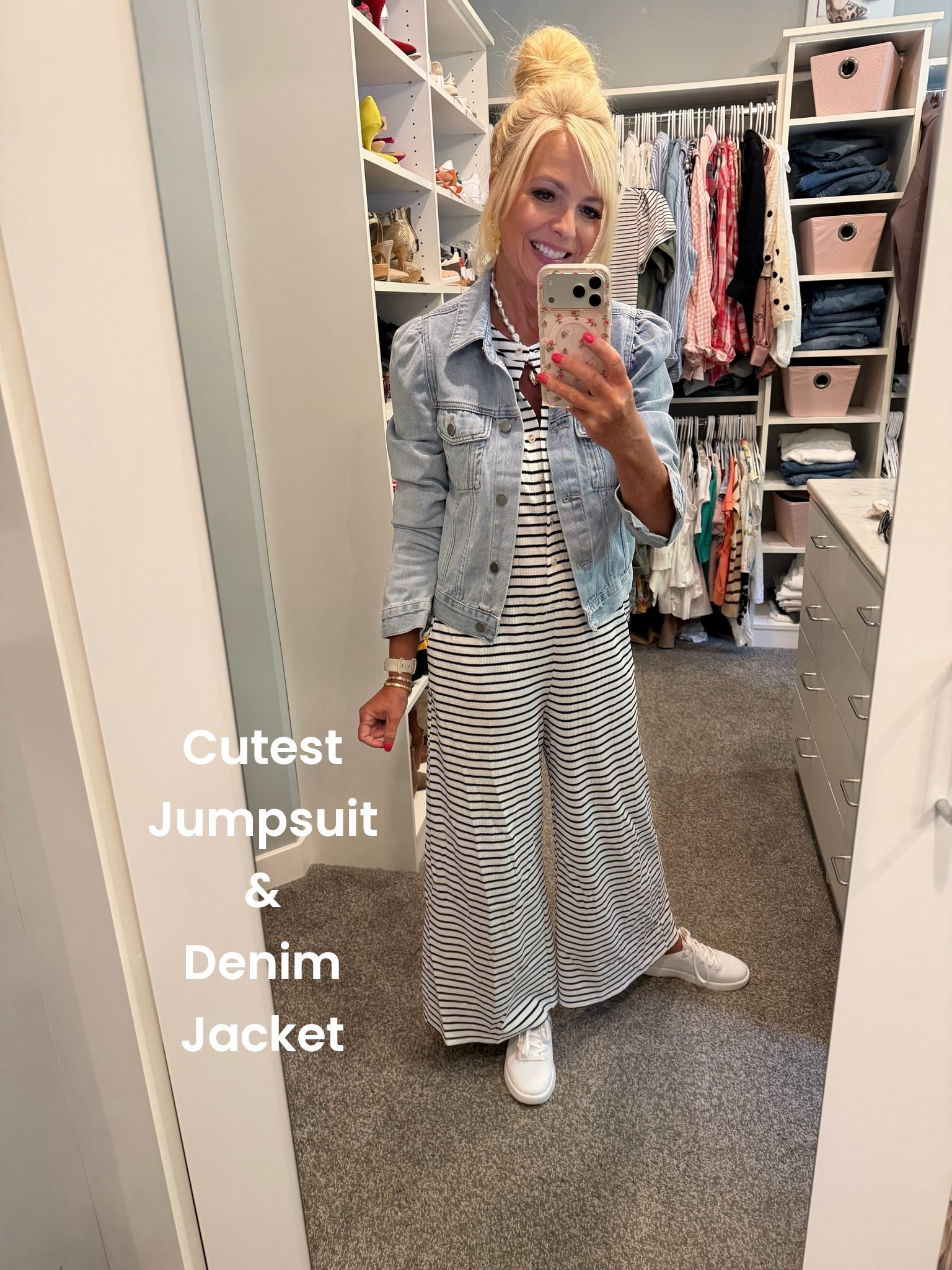 Great Amazon jumpsuit, perfect for travel, and this jean jacket is such a winner!

#LTKootd #LTKTravel