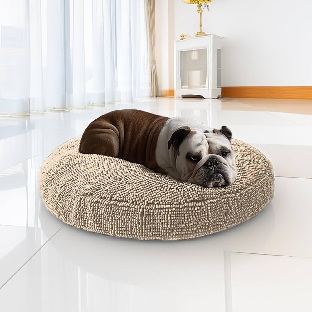 Muddy Mat® Cloud K-9 Bed for Dogs & Cats, Soft & Relaxing Donut Dog Bed, Chenille Material, Remo... | Amazon (US)