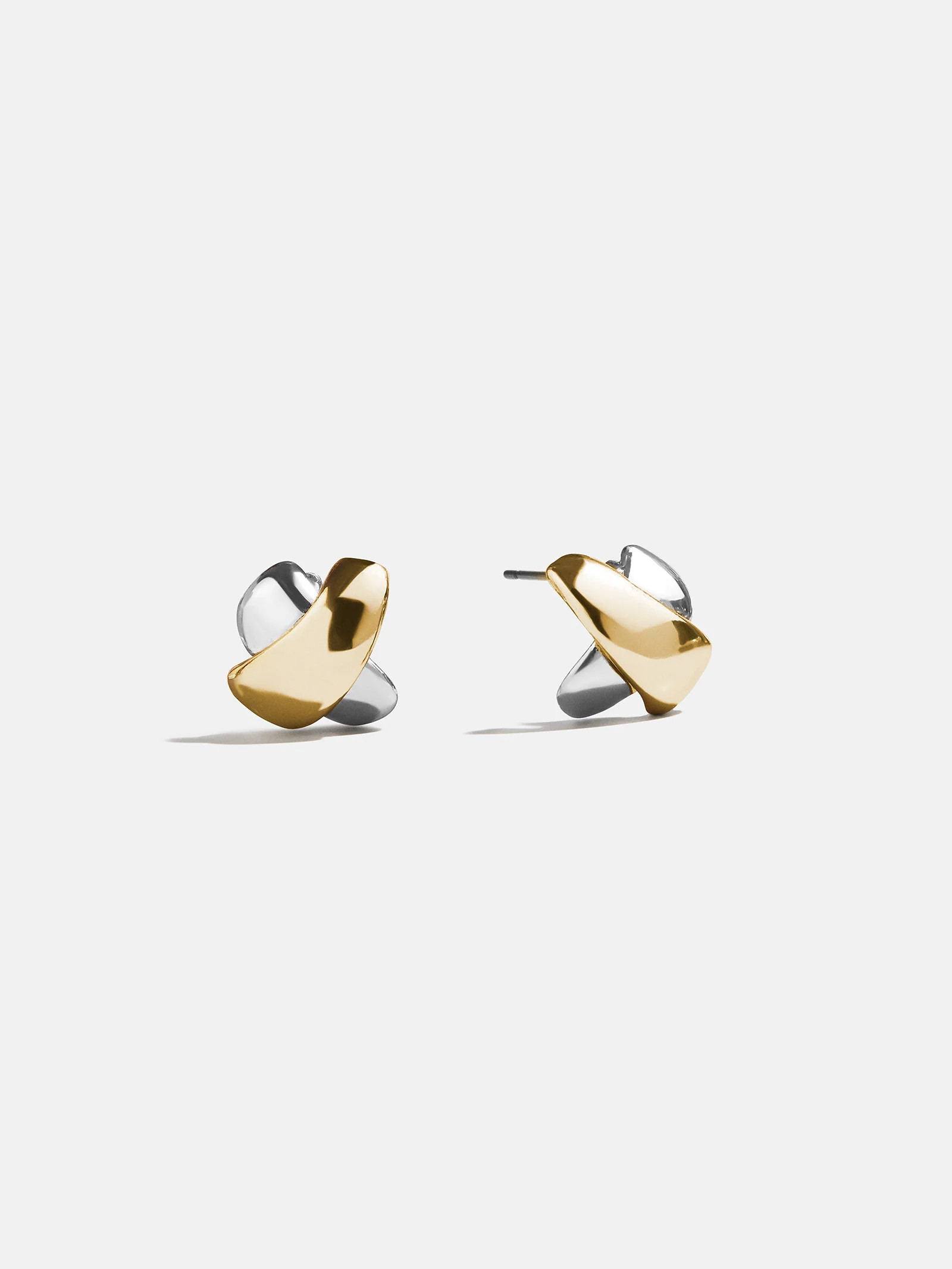 Melanie Stud Earrings - Gold/Silver | BaubleBar