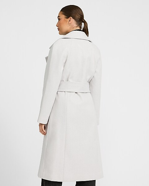 Double Breasted Belted Coat | Express