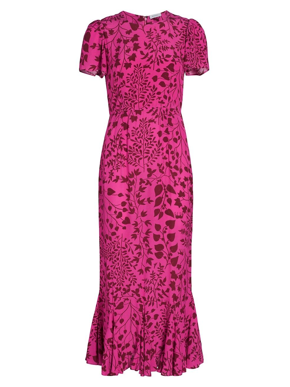 RHODE Lulani Printed Midi-Dress | Saks Fifth Avenue