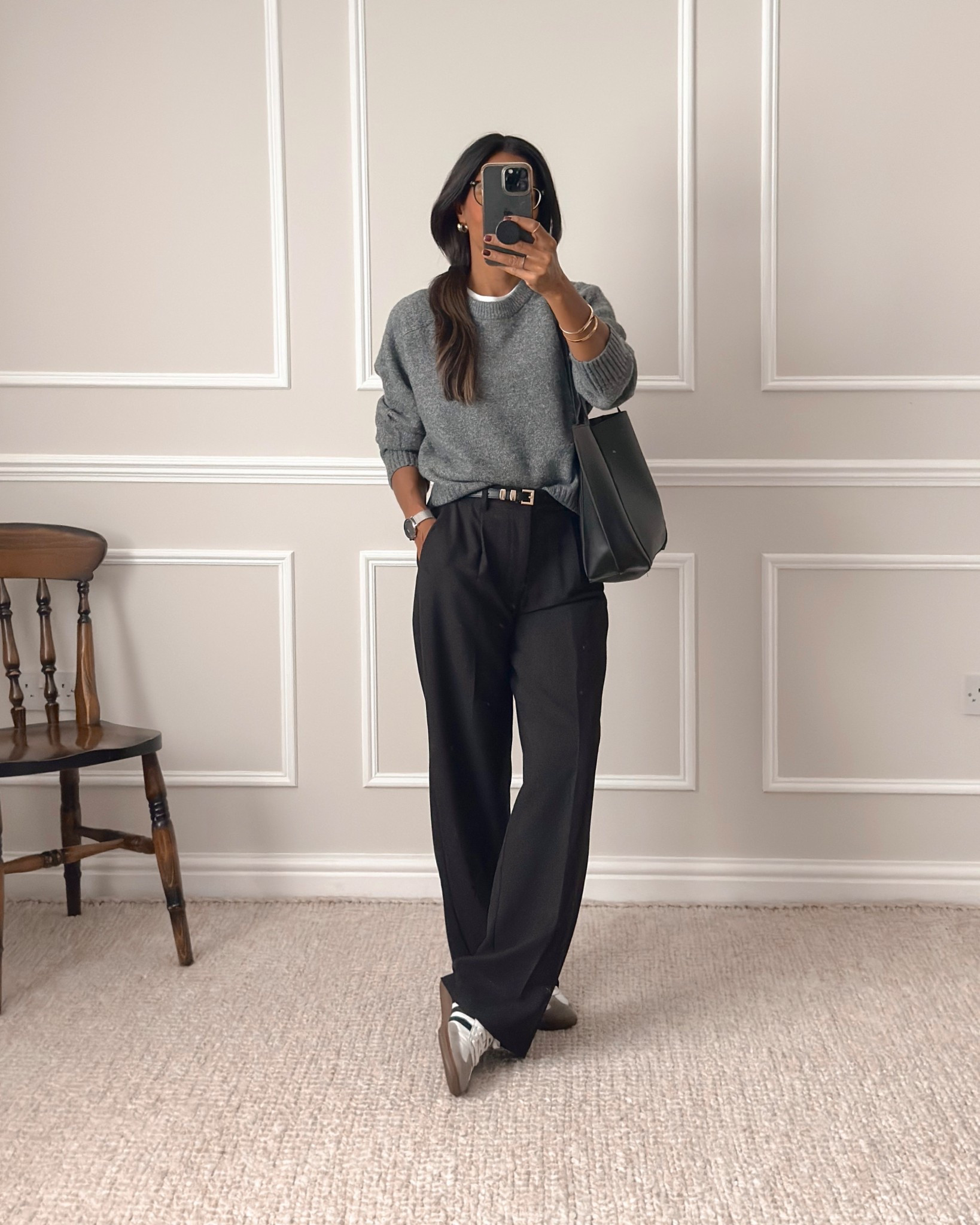 Jumper - wearing size small
Tshirt - wearing size small
Trousers - wearing my regular dude - UK size 8