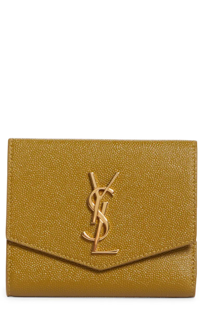 Uptown Leather Compact Wallet | Nordstrom