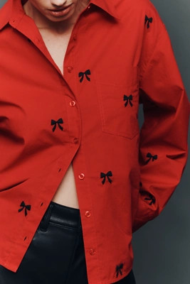 The Shrunken Bennet Buttondown Shirt by Maeve | Anthropologie (US)