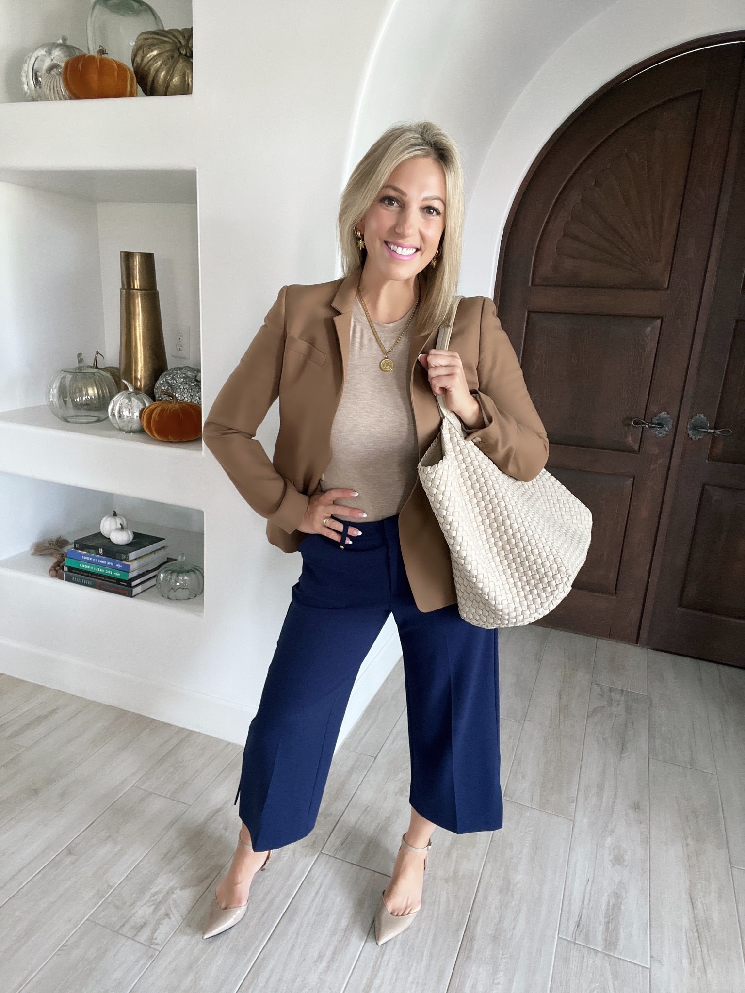 Want to know one of the necessity pieces for your closet?! 🤔 One that you can mix and match for lots of professional and casual looks?! 👏

The answer is a camel colored blazer 🐫Own navy bottoms? Either slacks, corduroys or a navy skirt? Throw on a camel colored blazer to instantly add outfit elevation, professionalism and style in a classy way!


#LTKworkwear #LTKstyletip #LTKsalealert