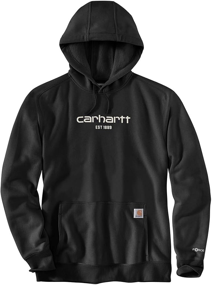 Carhartt Men's Force Relaxed Fit Lightweight Logo Graphic Sweatshirt 106655 | Amazon (US)
