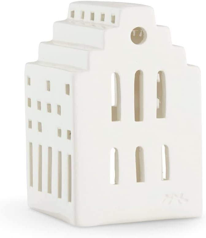 Church Tealight Holder, One Size, White | Amazon (US)