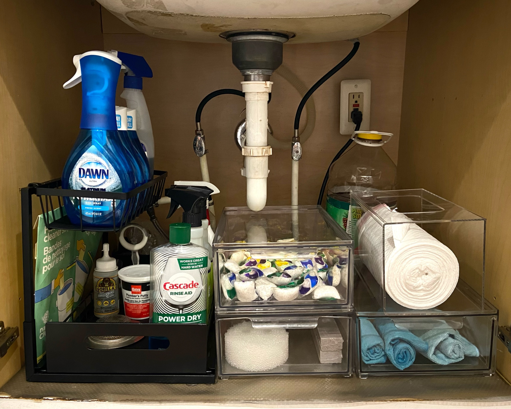 Kitchen organization. 
Here are some under the  kitchen sink organization finds. These make everything visible and easily accessible. 

#homeorganization #amazonfinds #mrsjayp #kitchen 

#LTKhome #LTKfindsunder50