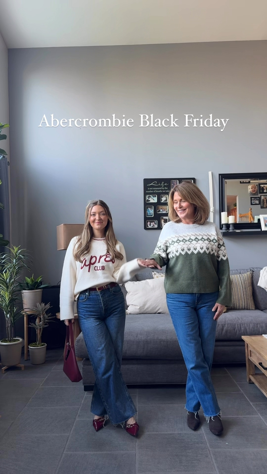 Black Friday is NOW and these @abercrombie Holiday looks are too perfect not to shop! Comment LINK  for all my favorite
@Abercrombie holiday looks on LTK sent straight to your DM's!

25% off everything + CYBERAF 15% off stackable code through my link! 

From from cozy winter days to winter weddings and holiday happenings!!

#abercrombie #ltkaf #abercrombiestyle#ltksalealert #holidayoutfitideas #liketkit #outfitinspo #holidaystyle #holidaypartyoutfits #holidayfashion #fashioninspiration #holidayoutfits #outfitinspiration
#motherdaughter #samelooktwosizes 

#LTKCyberWeek #LTKSeasonal #LTKHoliday
