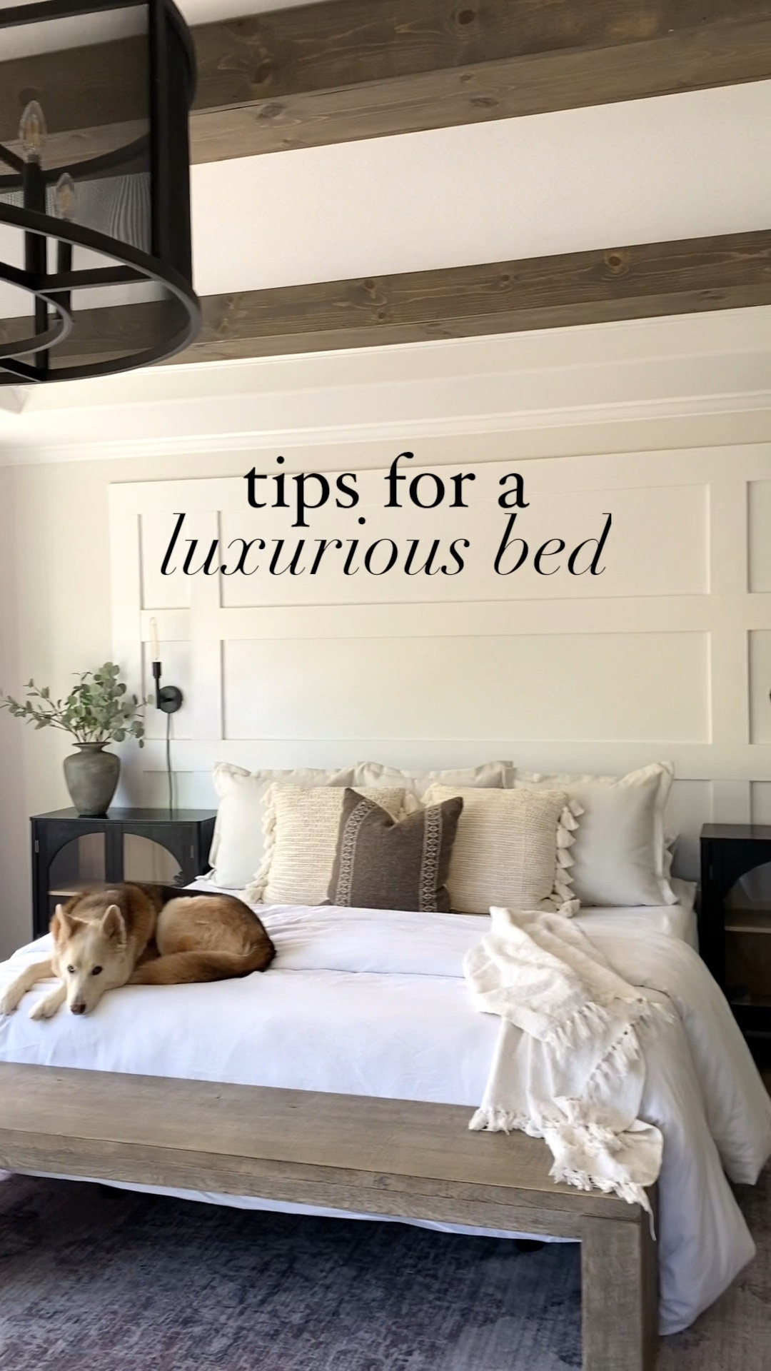 My tips for a luxurious bed! Linking my duvet cover and sheets (love the deep pocket on the fitted sheet) from Kotton Culture — and the duvet cover is on sale now! My favorite fringe throw blanket seen here is also on sale now plus 20% off throw pillows!

Throw blanket. Cotton bedding. Comforter. Duvet. Duvet cover. 

#target #targethome 

#LTKhome #LTKFind #LTKsalealert